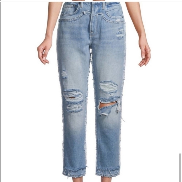 NWT Frame Denim Layered Look Jean Size 31 - Picture 6 of 12